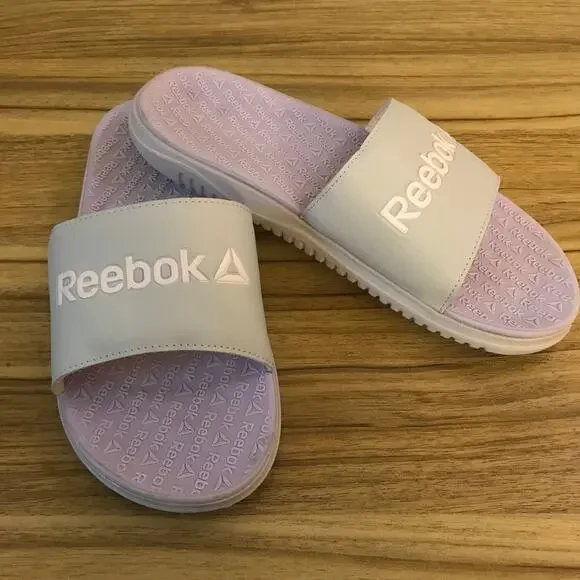 Reebok Women's Dual Density Slip-On Slide Recovery Sandals Purple Size 11 NWOT - Picture 1 of 5